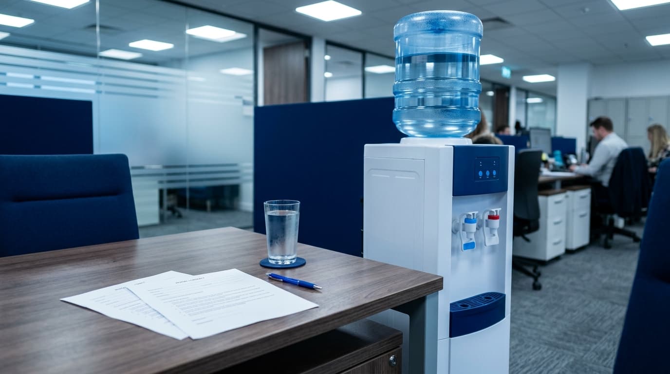 Waterdispenser huren: prijs per maand en per liter